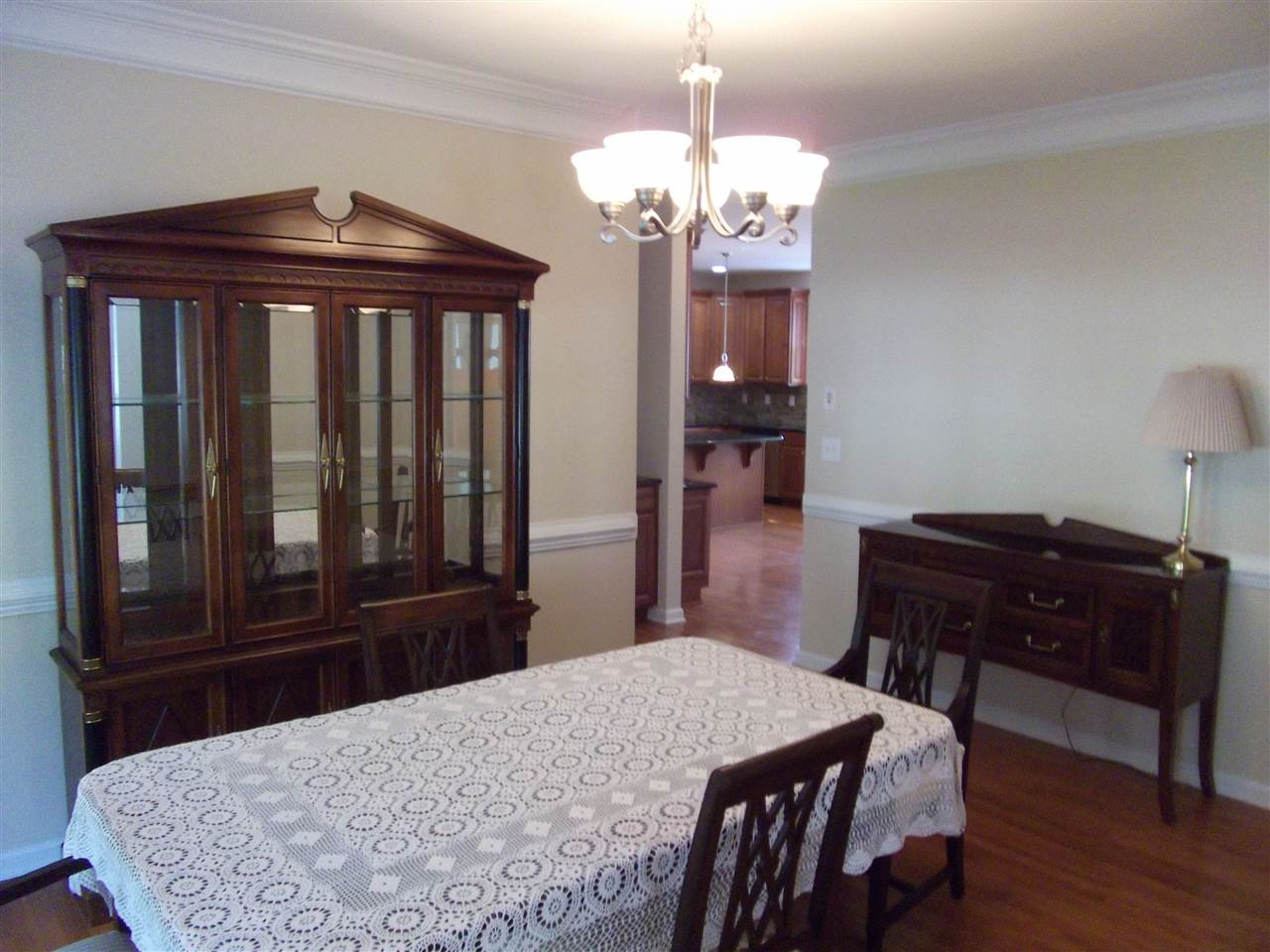 2993 Rolling Hill Road Durham, NC 27705 - Photo 7 of 25 Formal Dining Room with 2 piece chair and crown molding. Dining Room