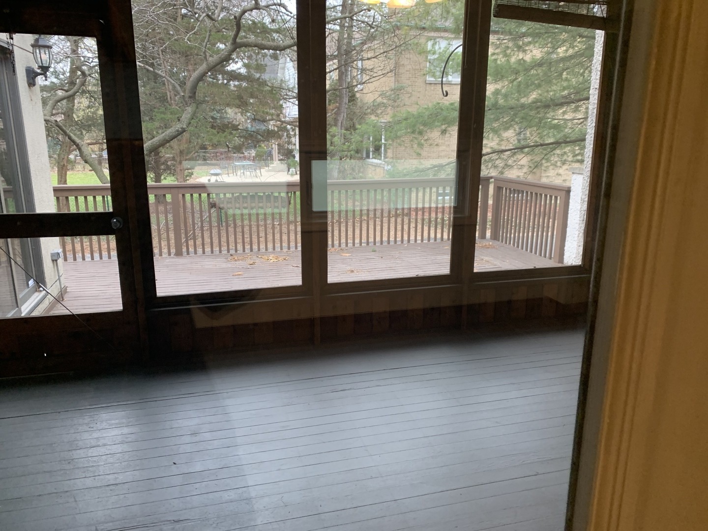 205 Herrick Road Riverside, IL 60546 - Photo 17 of 28 a view of a large window with an outdoor space