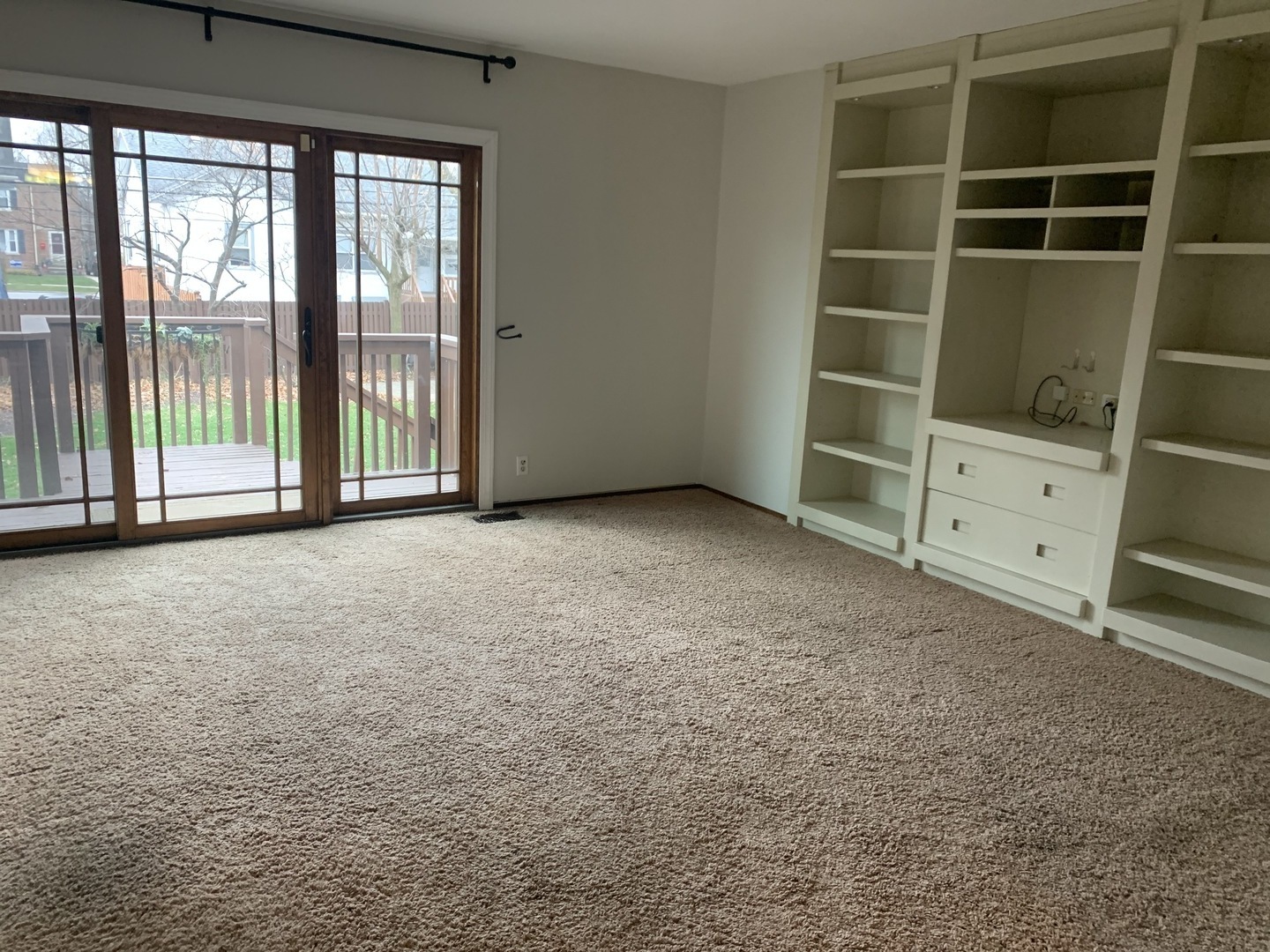 205 Herrick Road Riverside, IL 60546 - Photo 8 of 28 a view of an empty room with a balcony