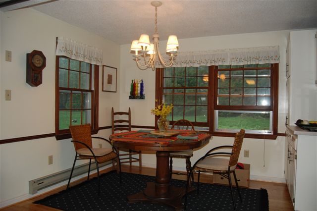 33 Hemlock Road Richmond, MA 01201 - Photo 4 of 10 a view of a dining room with furniture window and outside view