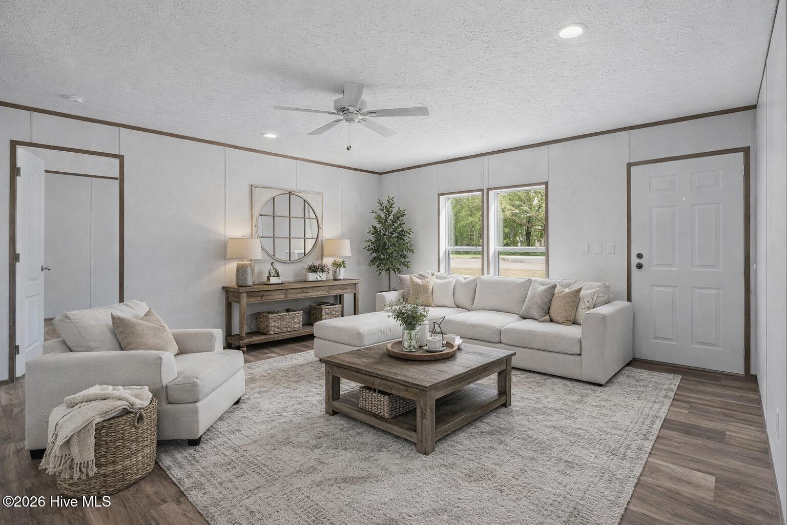 1755 Lynch Road Hollister, NC 27844 - Photo 6 of 35 Rustic farmhouse living room setup