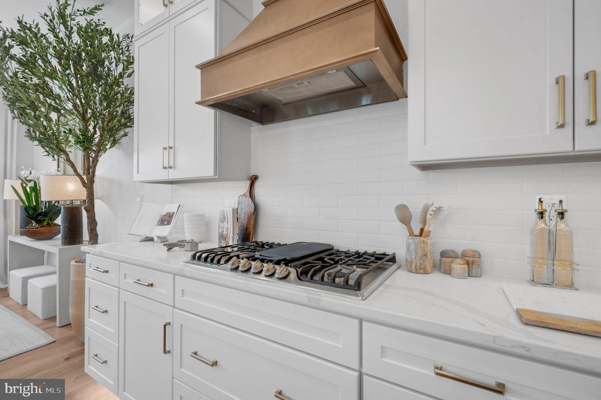 Tbd New Vista Way, Unit 5 Gettysburg, PA 17325 - Photo 21 of 45 a kitchen with white cabinets and a stove