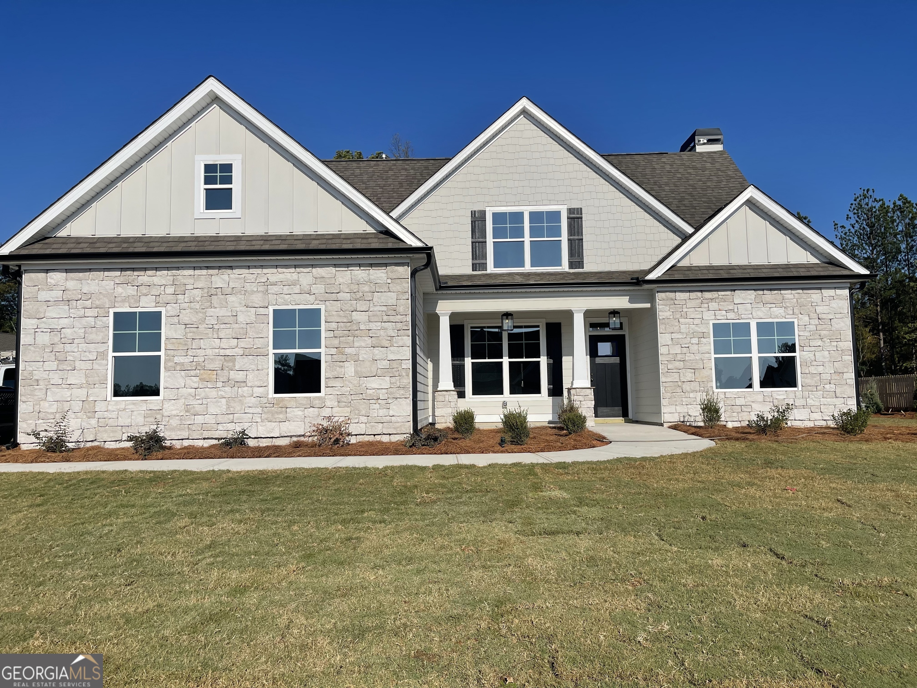 191 Cushing Street Senoia, GA 30276 - Photo 1 of 1 a front view of a house with a yard