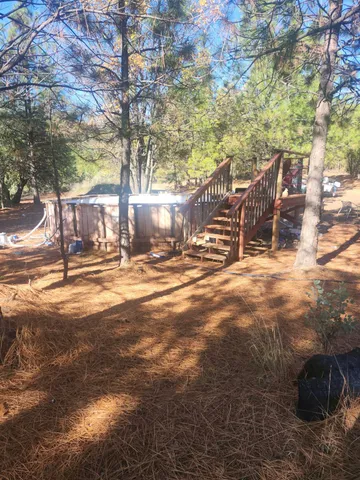 a view of outdoor space with trees