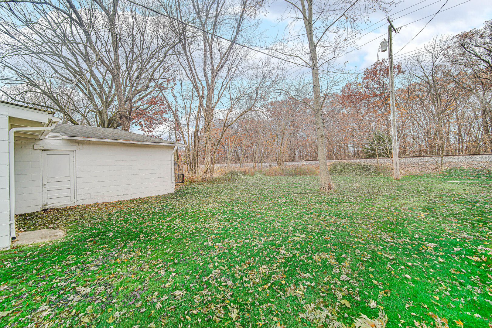 523 West 3rd Street Hobart, IN 46342 - Photo 16 of 17 a backyard of a house with lots of green space