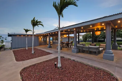 a kitchen with counter top space cabinets and stainless steel appliances
