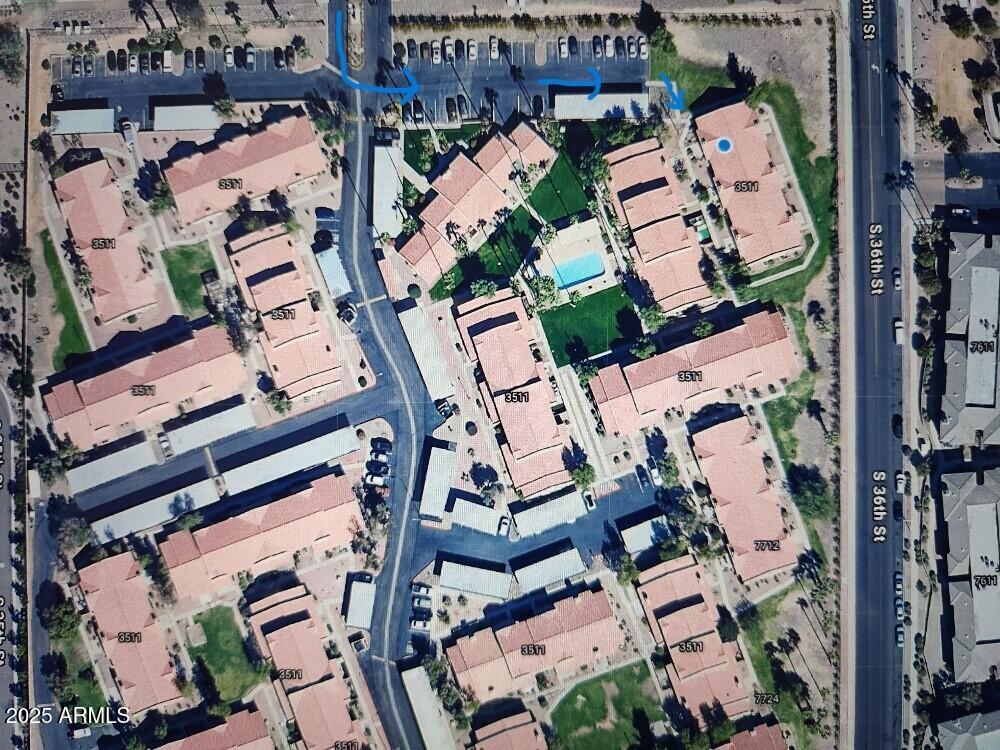 3511 East Baseline Road, Unit 1259 Phoenix, AZ 85042 - Photo 13 of 14 an aerial view of a city