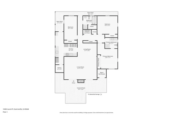 $979,000 | 14262 Laurel Place, Guerneville, CA 95446