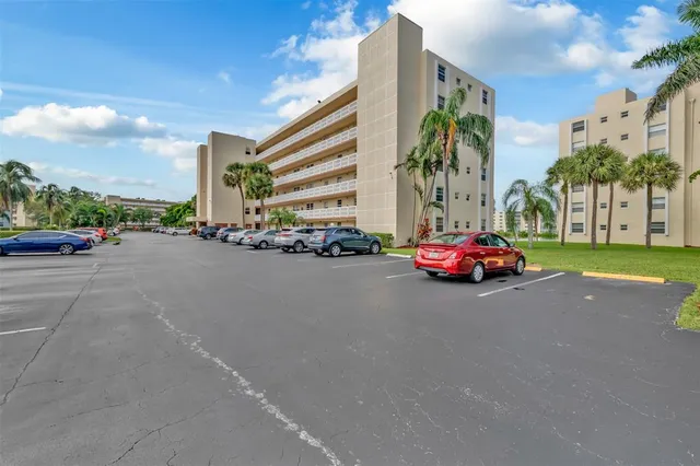 a cars parked in front of a building