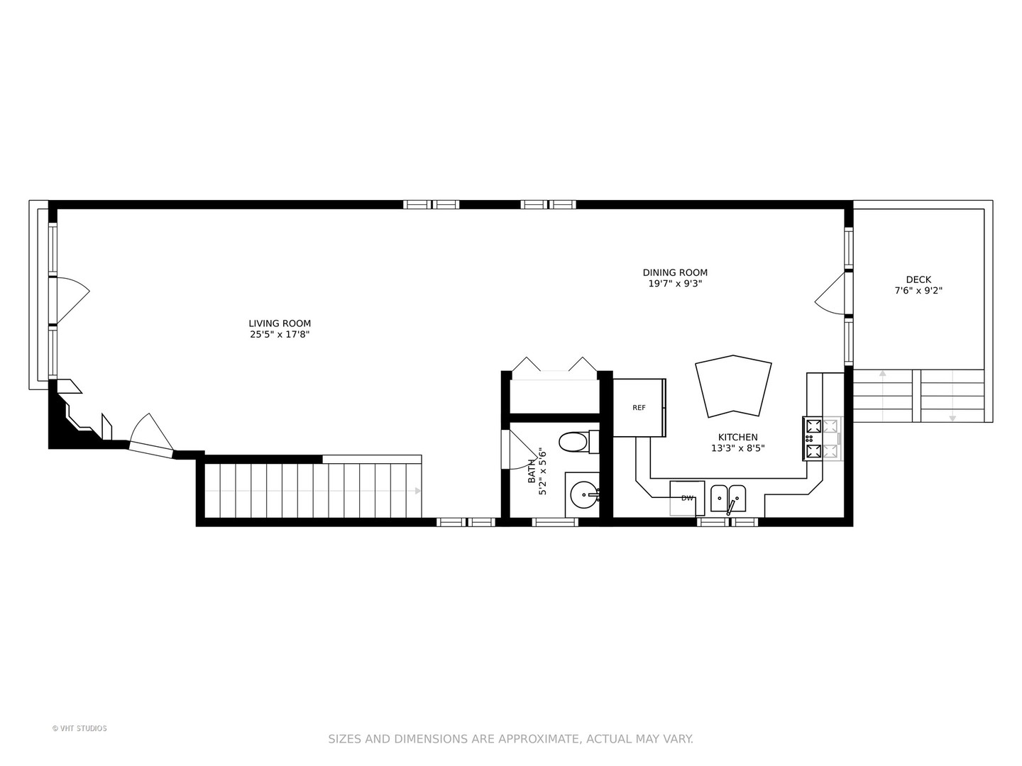 1733 South Ruble Street, Unit 1 Chicago, IL 60616 - Photo 17 of 19 a picture of a floor plan