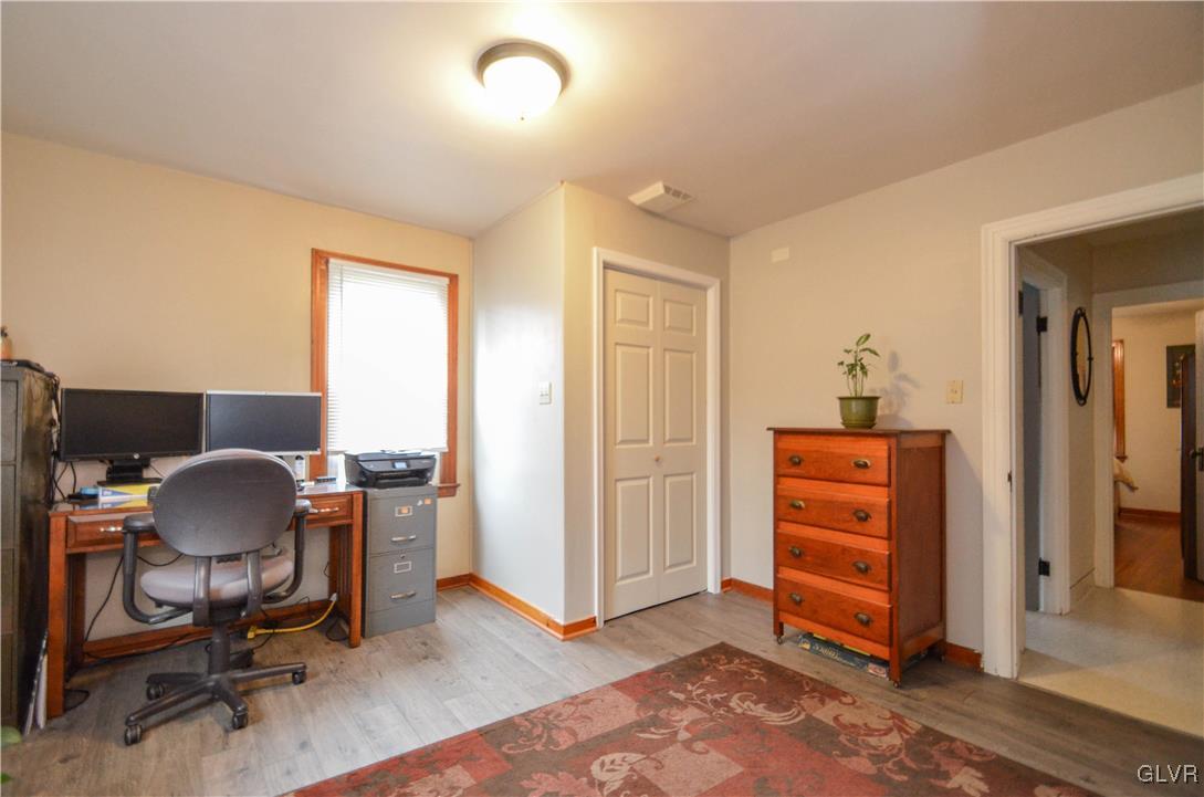 112 Trach Road Kunkletown, PA 18058 - Photo 15 of 33 a view of a workspace with furniture and a window