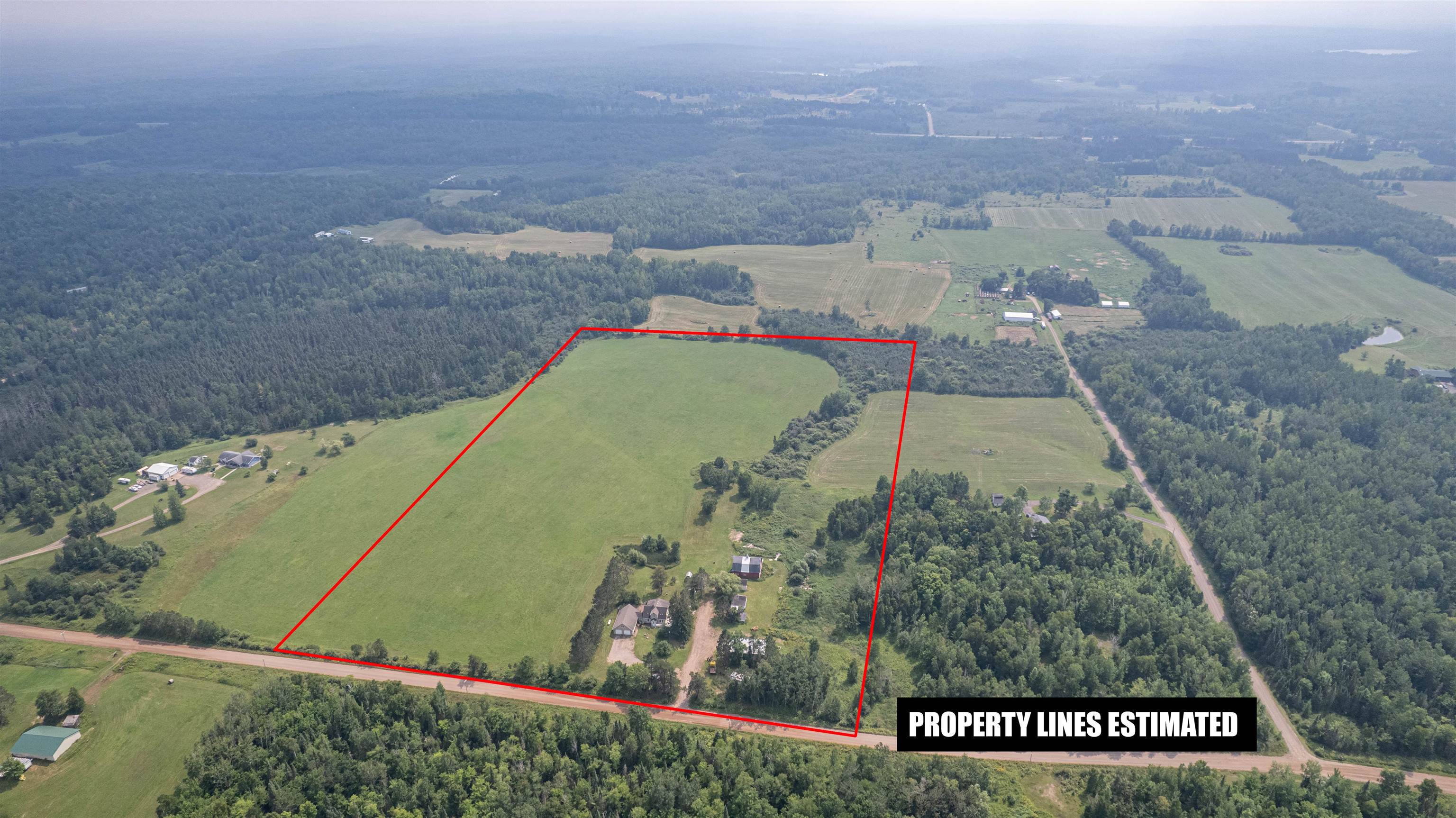 9372 McCamus Road Brookston, MN 55711 - Photo 6 of 49 View of rural area with property boundaries highlighted