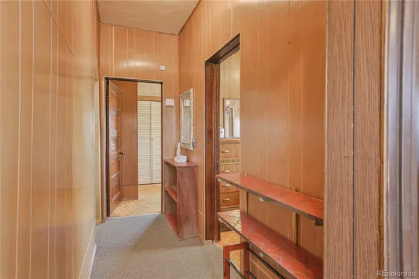 a view of walk in closet