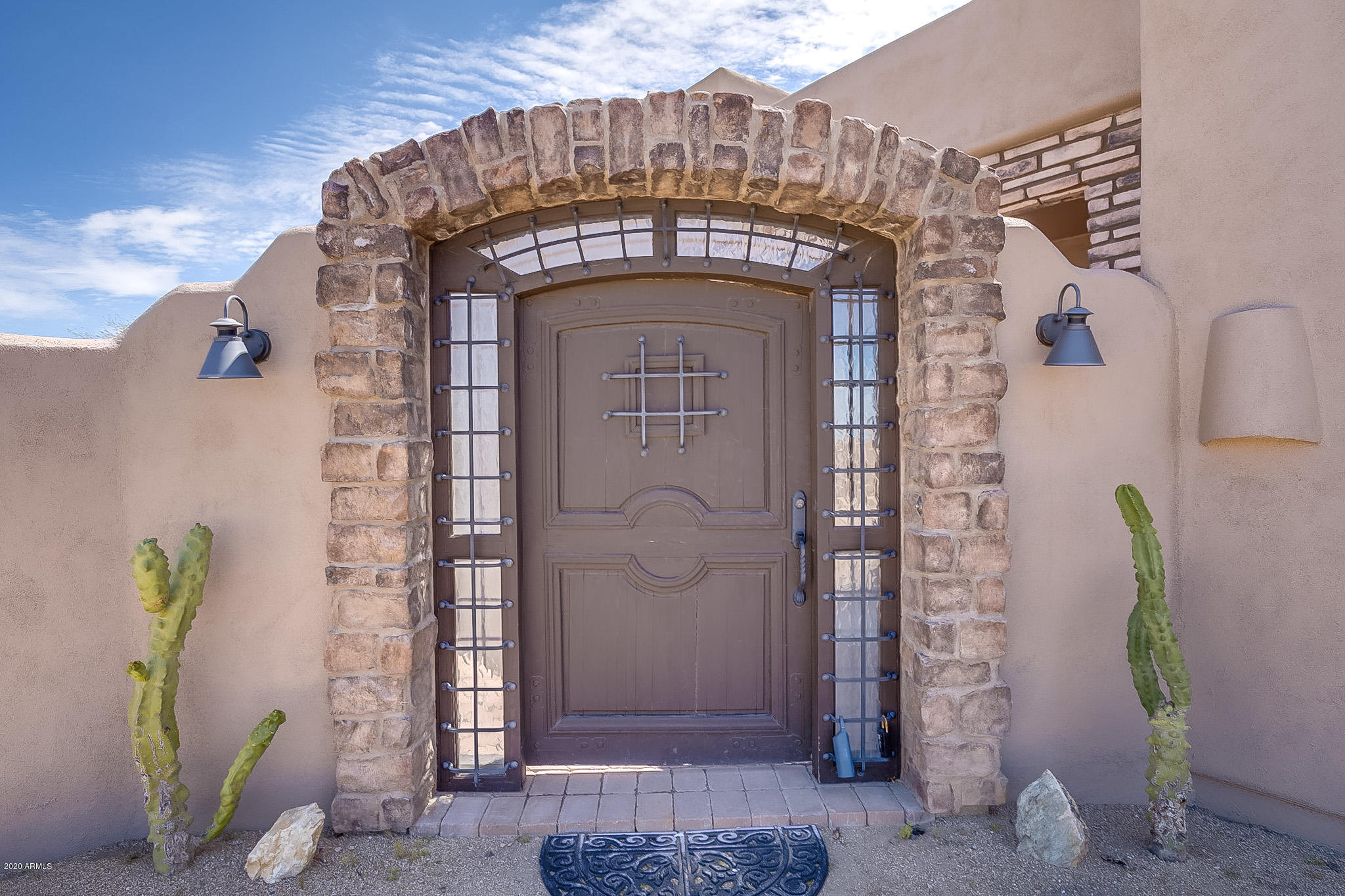 Ridgecrest - Custom Courtyard Door