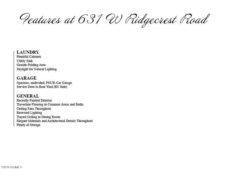 631 W Ridgecrest Features p 2