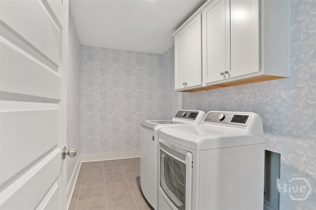 123 Harvest Hill Pooler, GA 31322 - Photo 34 of 75 UPSTAIRS LAUNDRY ROOM