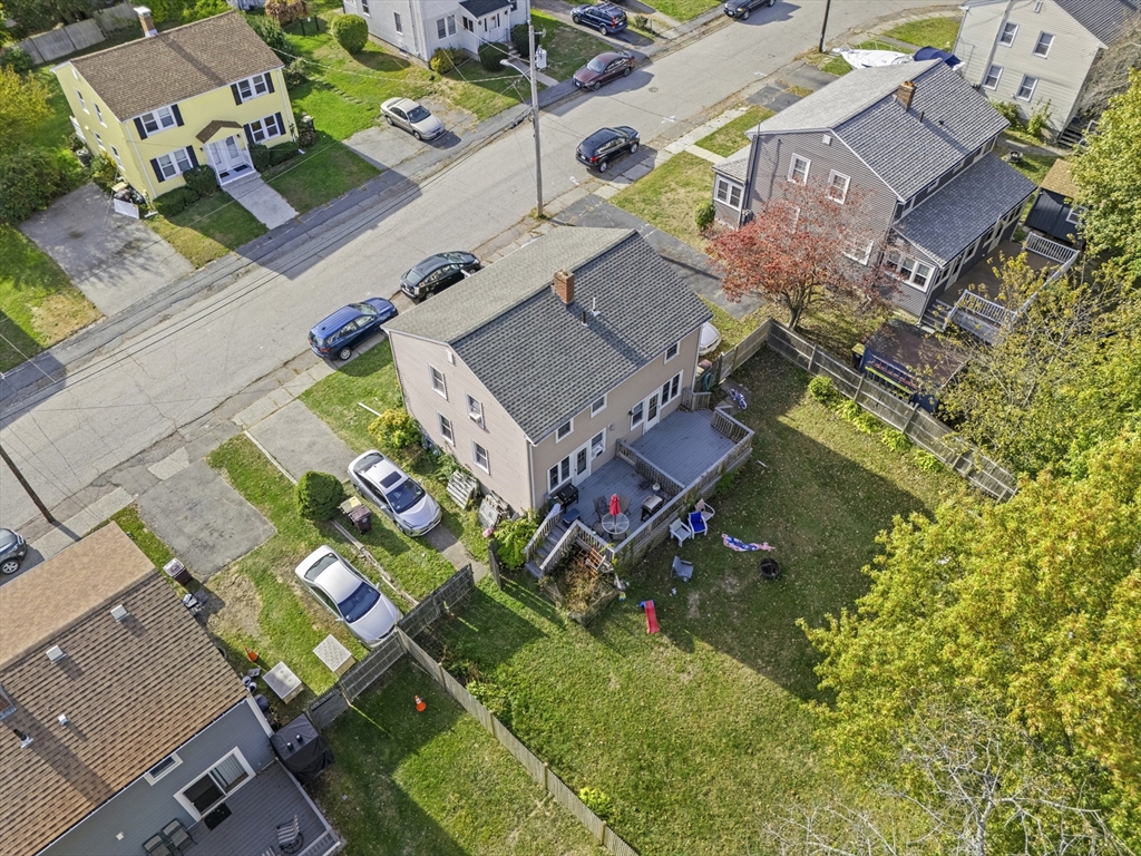 19-21 Bursley Road Weymouth, MA 02191 - Photo 27 of 33 an aerial view of a house with a yard