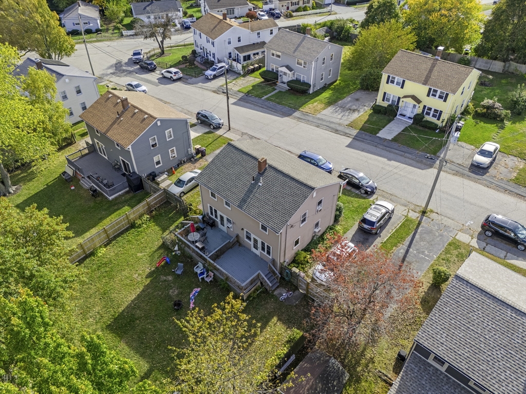 19-21 Bursley Road Weymouth, MA 02191 - Photo 28 of 33 an aerial view of a house with a garden