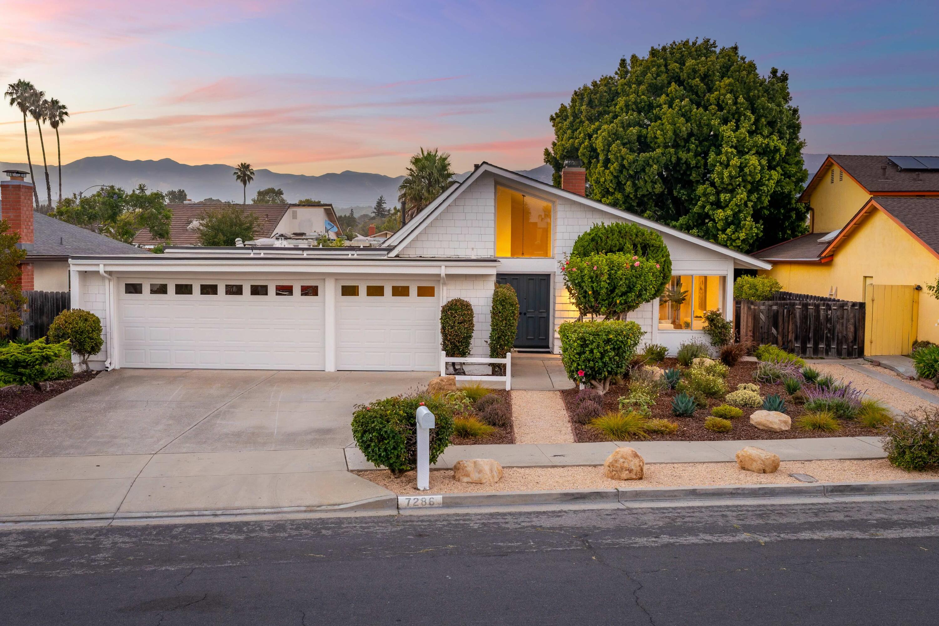 7286 Georgetown Road Goleta, CA 93117 - Photo 2 of 50 Twilight front - 7286 Georgetown Rd