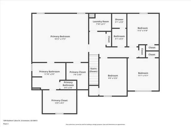 $369,900 | 1599 Baldwin Lakes Drive, Grovetown, GA 30813