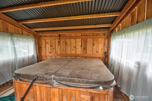 a view of front door