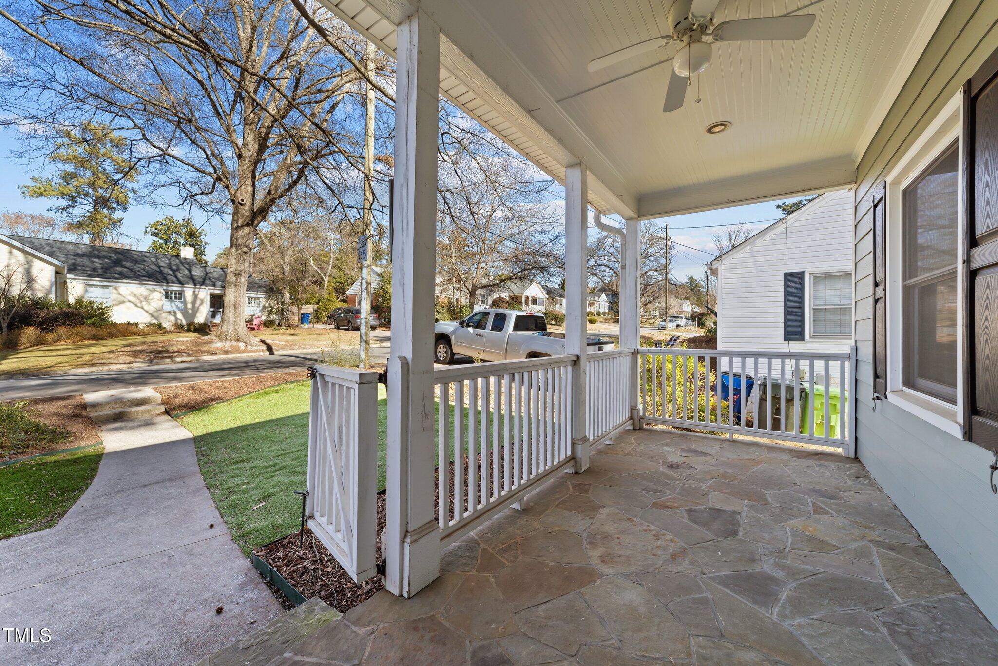 2719 Gordon Street Raleigh, NC 27608 - Photo 6 of 38 Front Porch