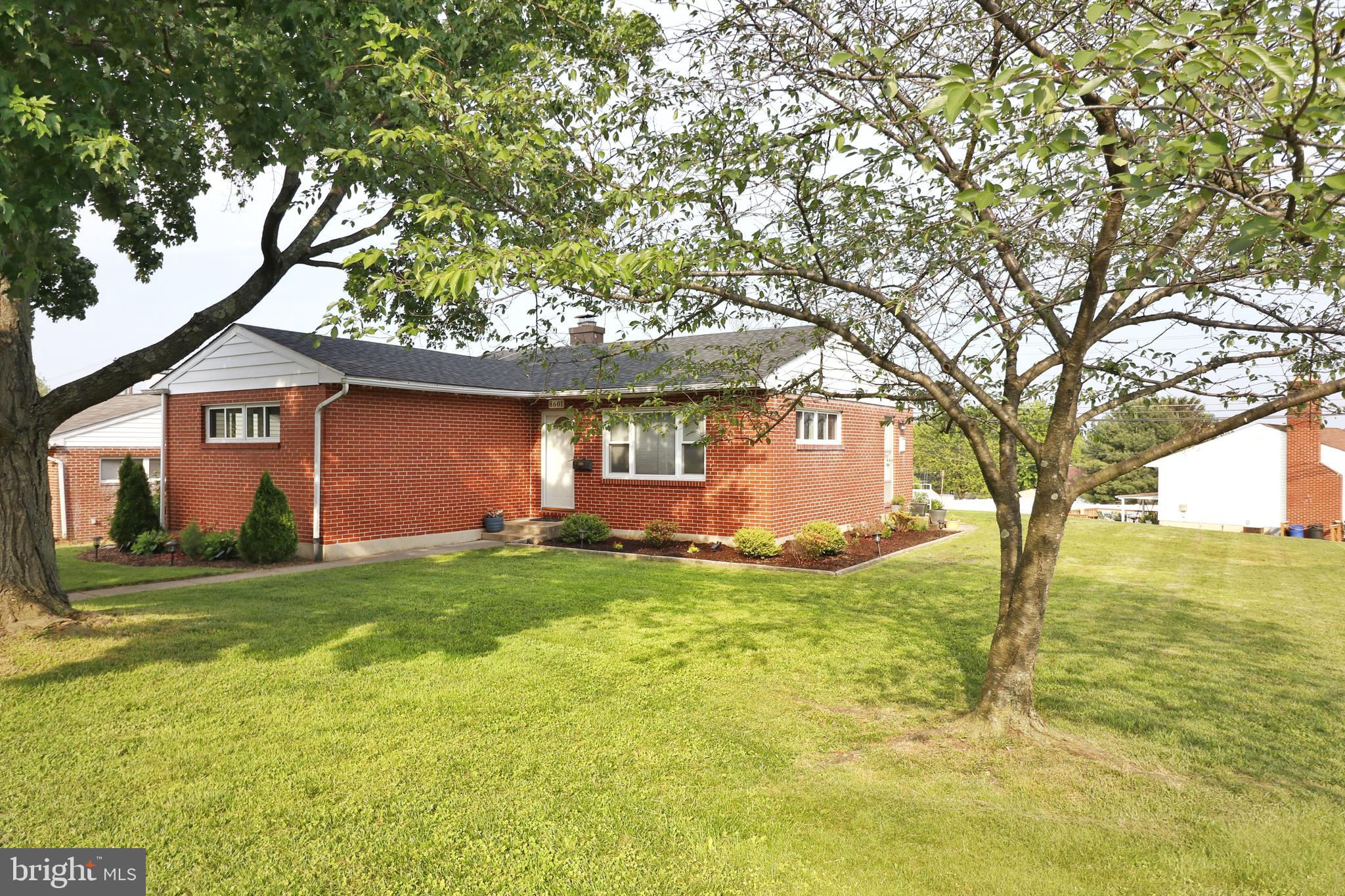 8601 Saddler Road Baltimore, MD 21234 - Photo 1 of 25 All brick rancher on large corner lot