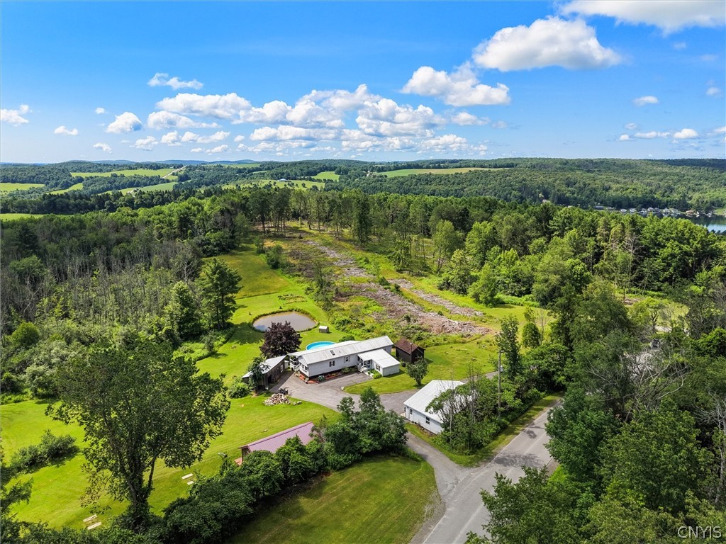 5550 Huntington Camp Road Eaton, NY 13334 - Photo 29 of 32 Aerial view