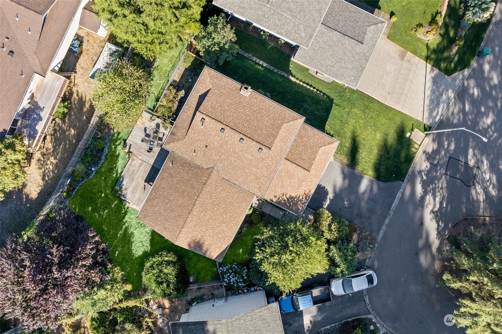 1229 206th Street Southeast Bothell, WA 98012 - Photo 35 of 40 an aerial view of a house with outdoor space