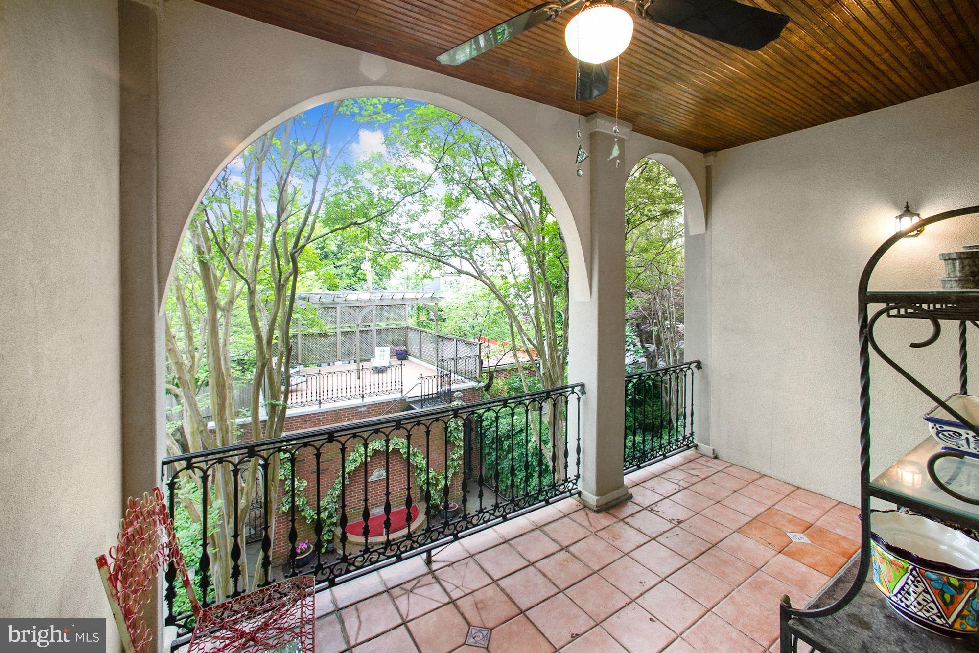 2806 Cathedral Avenue Northwest Washington, DC 20008 - Photo 16 of 35 Master Bedroom Terrace