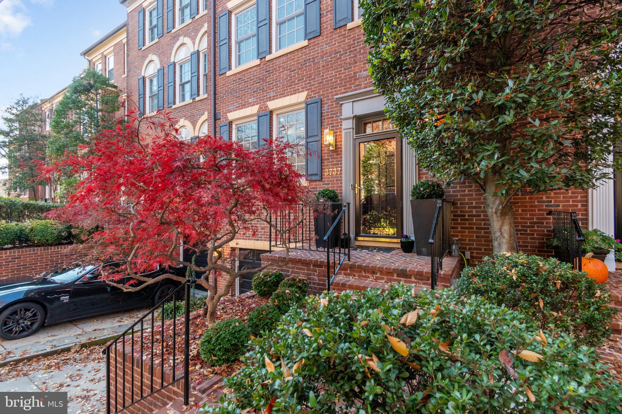 3737 Winfield Lane Northwest Washington, DC 20007 - Photo 1 of 54 Stately Federal style townhome in Cloisters West