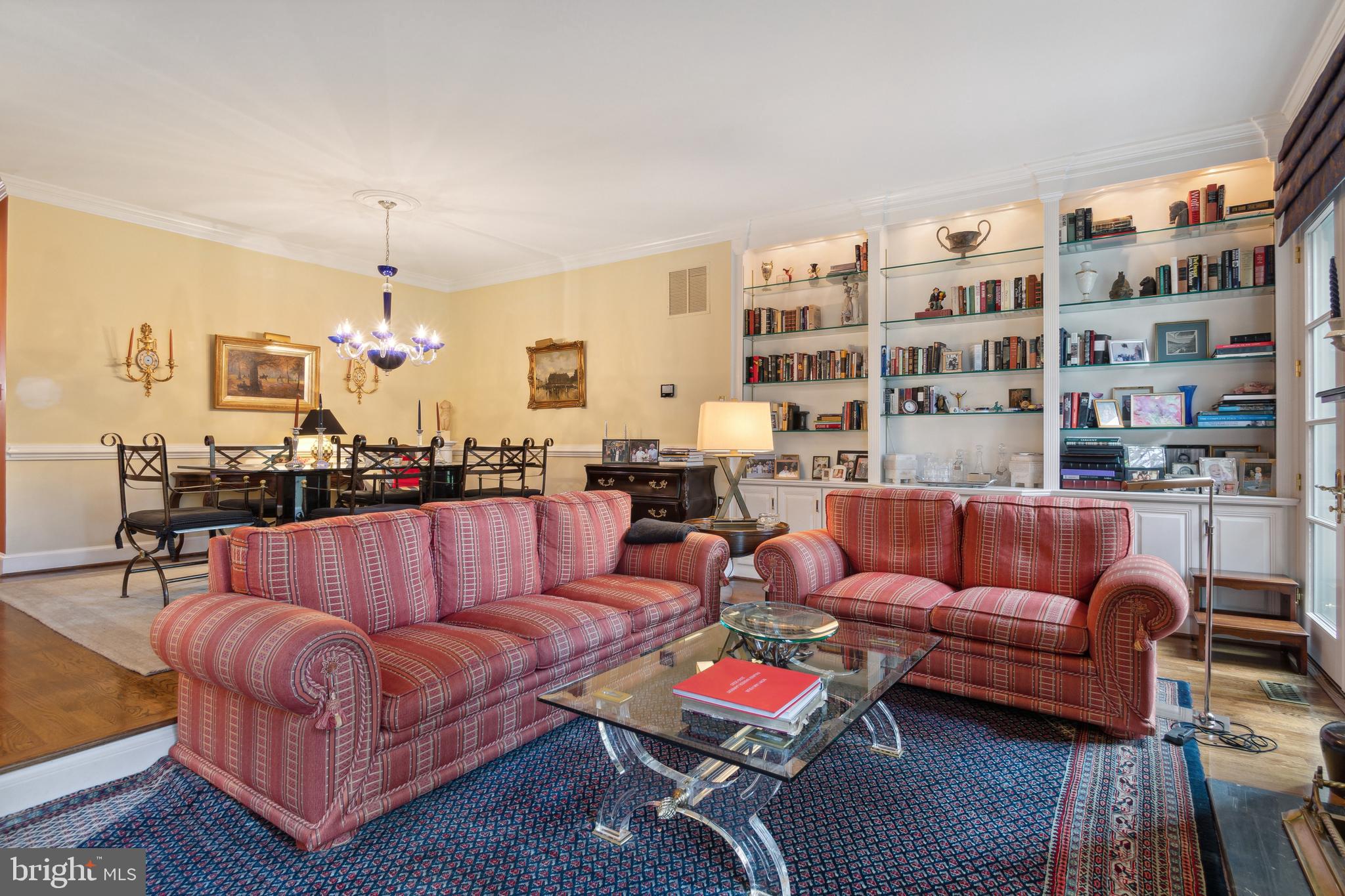 3737 Winfield Lane Northwest Washington, DC 20007 - Photo 14 of 54 Gracious Seating with Lovely Views