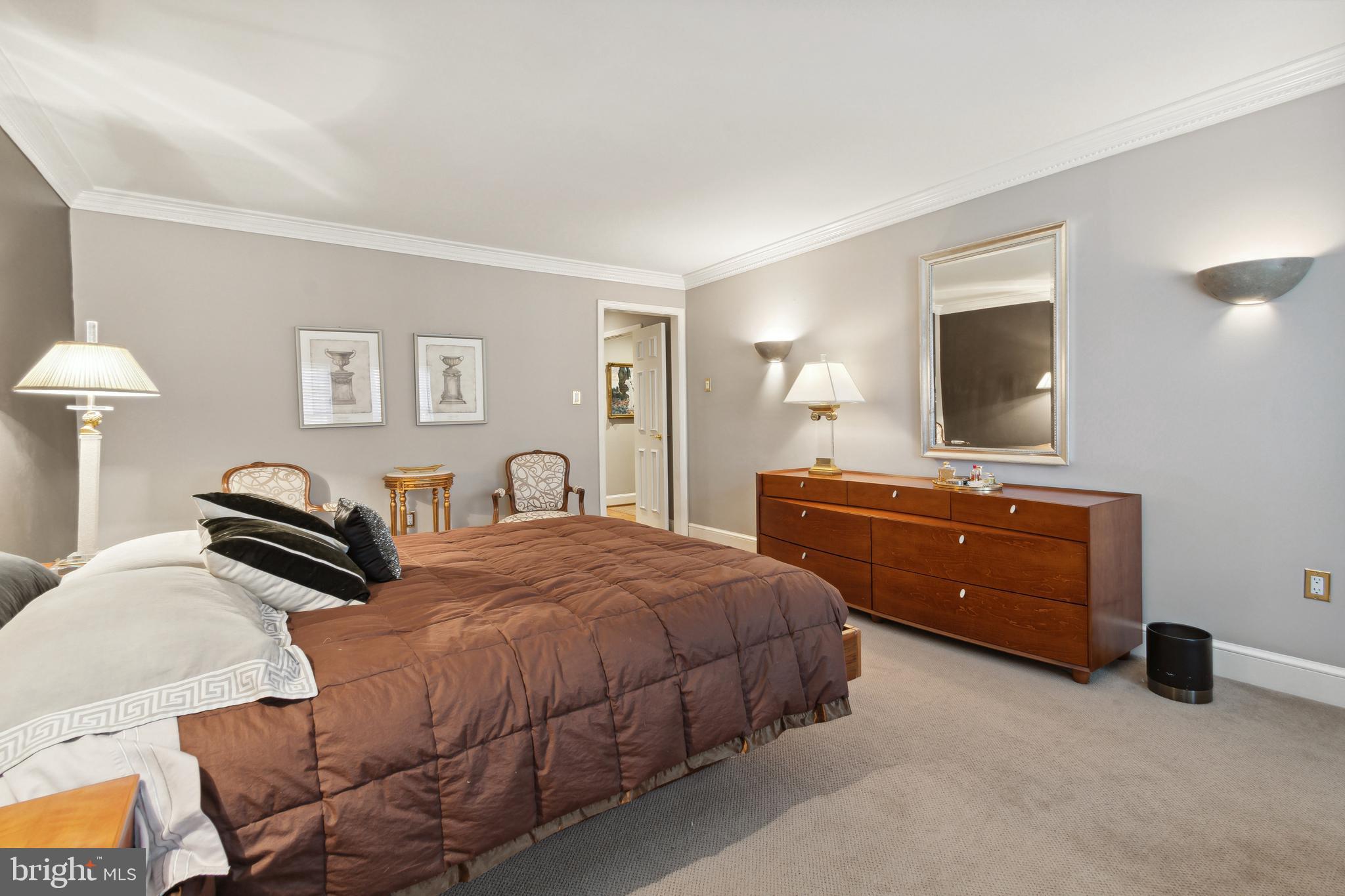 3737 Winfield Lane Northwest Washington, DC 20007 - Photo 18 of 54 Bright and Spacious Bedroom