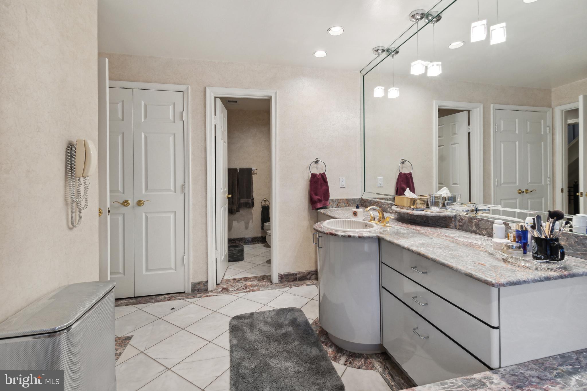 3737 Winfield Lane Northwest Washington, DC 20007 - Photo 26 of 54 Double Vanity Bathroom Counter