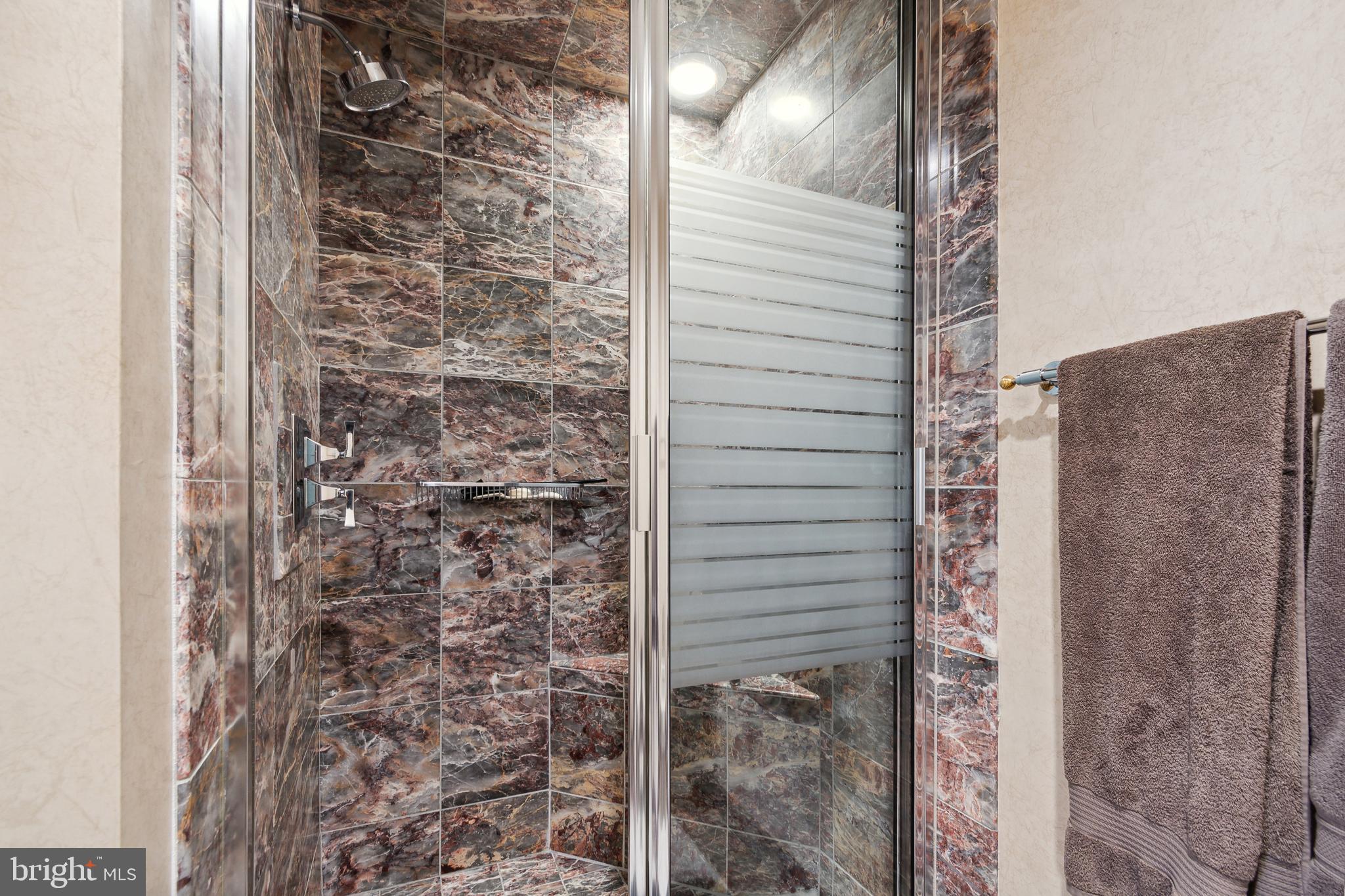 3737 Winfield Lane Northwest Washington, DC 20007 - Photo 28 of 54 Pink Marble Shower
