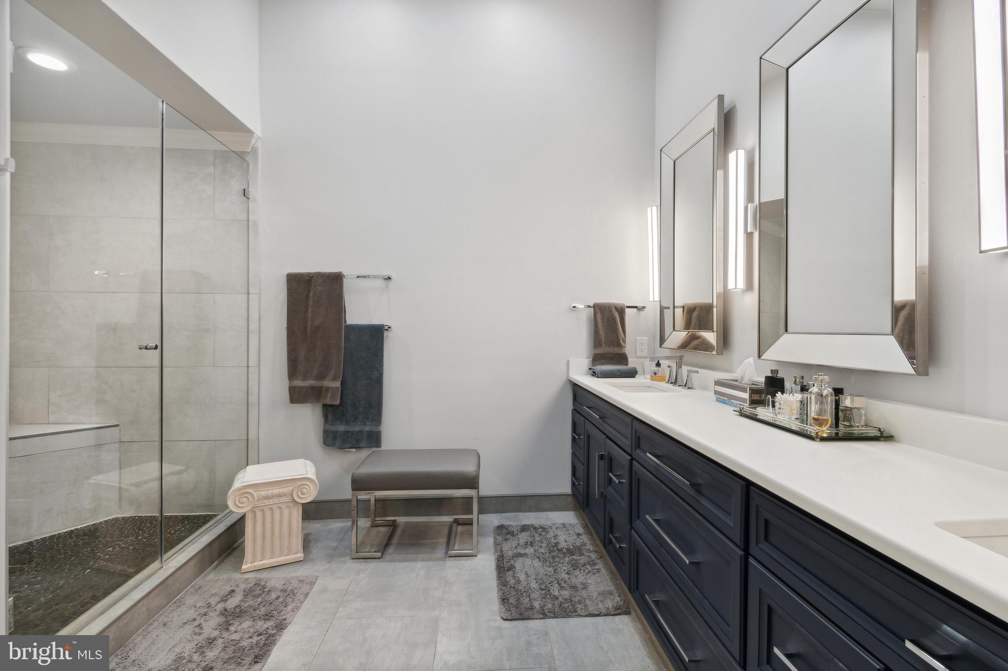 3737 Winfield Lane Northwest Washington, DC 20007 - Photo 34 of 54 Spacious Renovated Ensuite Bath