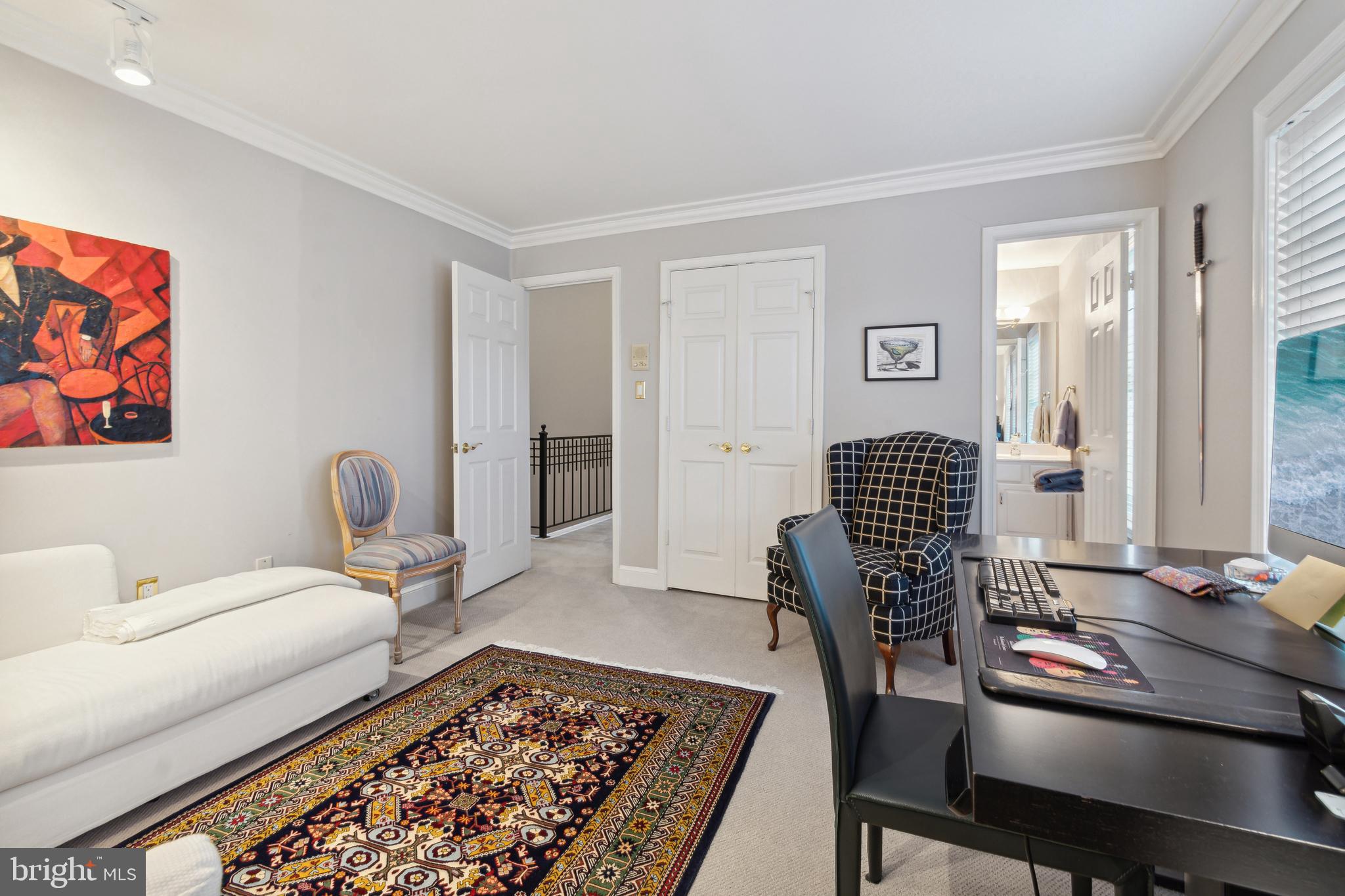 3737 Winfield Lane Northwest Washington, DC 20007 - Photo 41 of 54 Bright Bedroom/Office