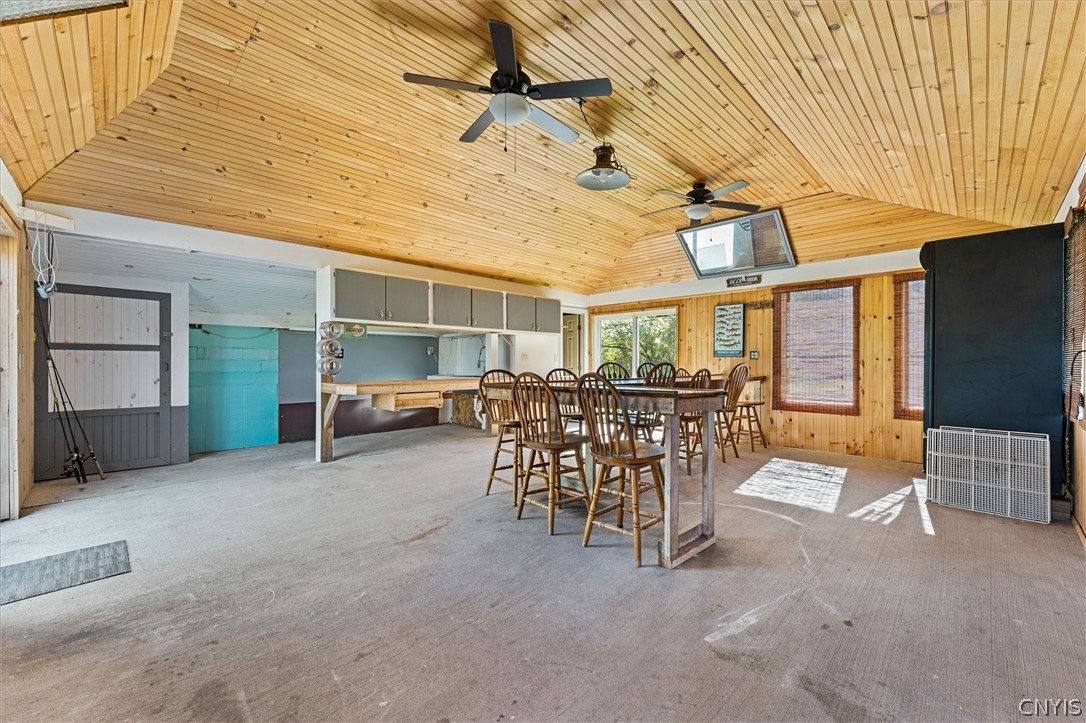 3114 Haskins Road Vienna, NY 13308 - Photo 24 of 36 inside of party hut