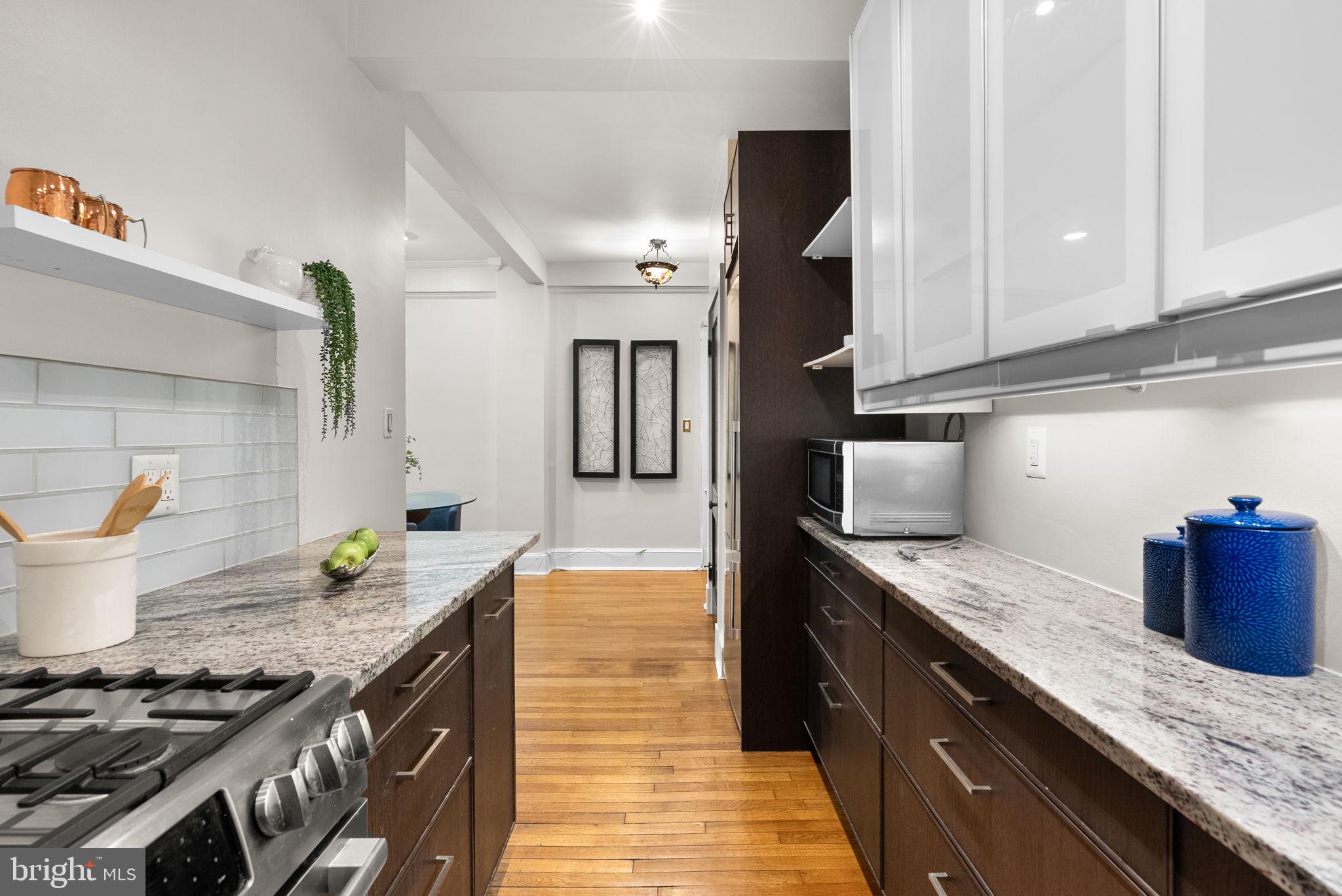 1705 Lanier Place Northwest, Unit 204 Washington, DC 20009 - Photo 13 of 26 Upgraded kitchen