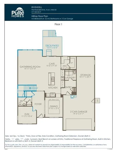 $482,900 | 922 Rivendell Drive, Avon, IN 46123