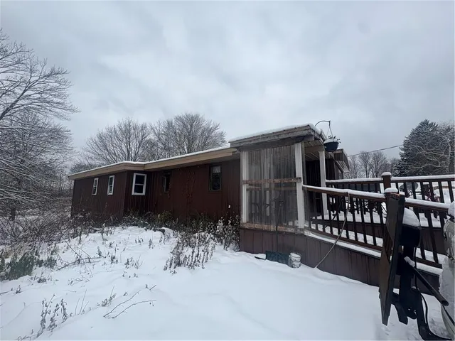 a view of house with outdoor space