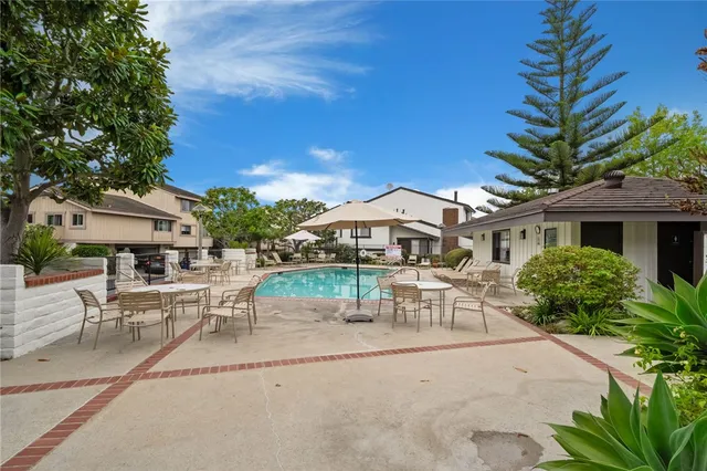 a view of an outdoor sitting area with chairs