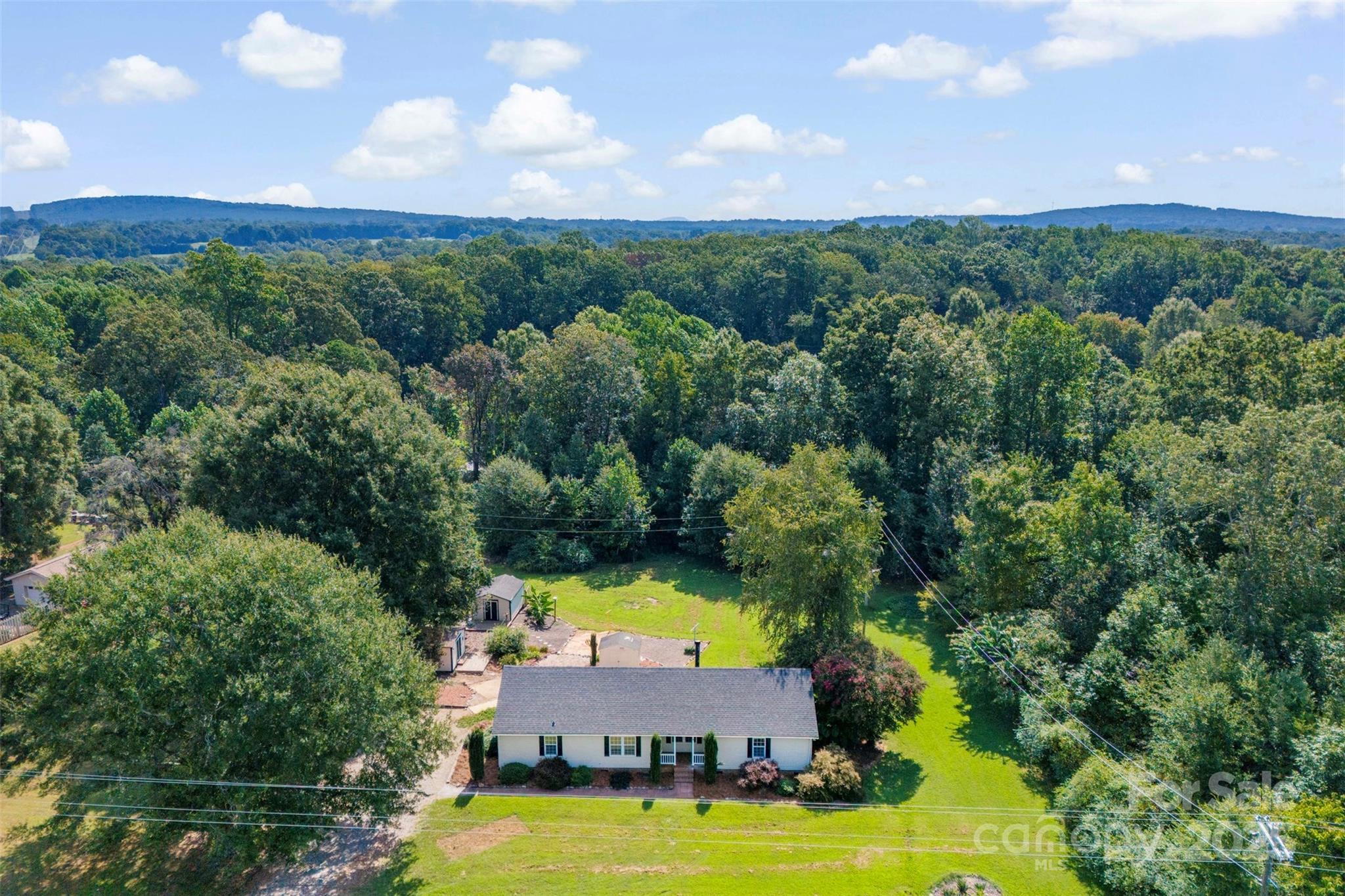 2121 Hephzibah Church Road Bessemer City, NC 28016 - Photo 40 of 41 an aerial view of house with yard swimming pool and outdoor seating