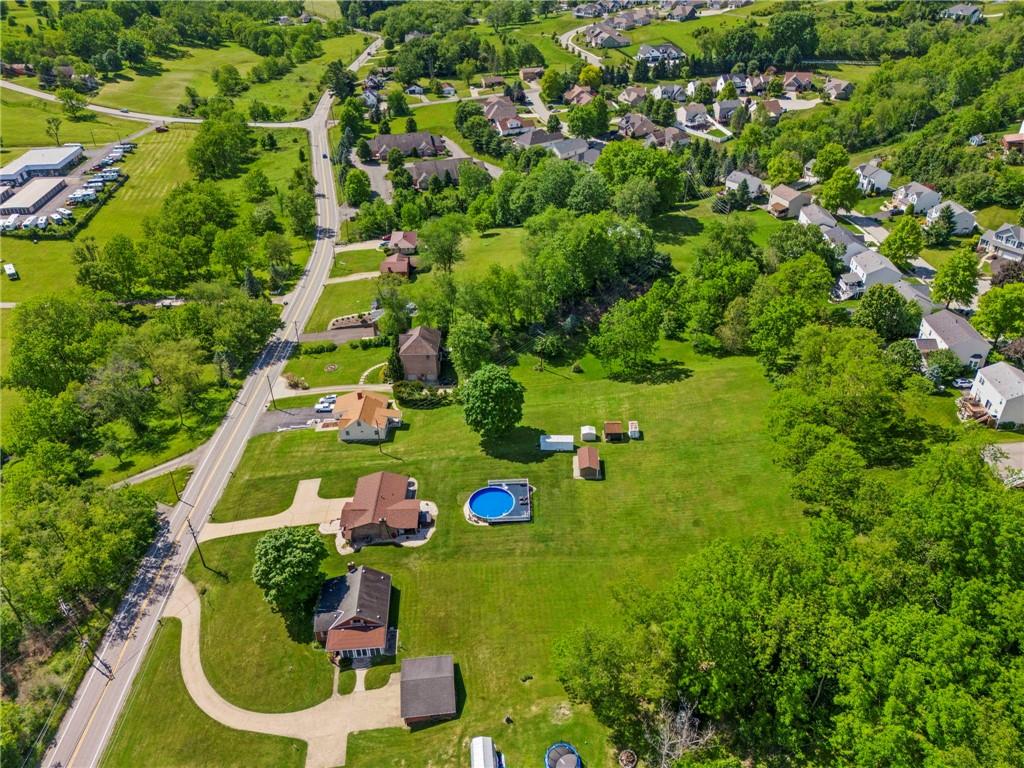 1484 Nine Eighty Road Canonsburg, PA 15317 - Photo 29 of 33 Aerial View 1484 Nine Eighty Road