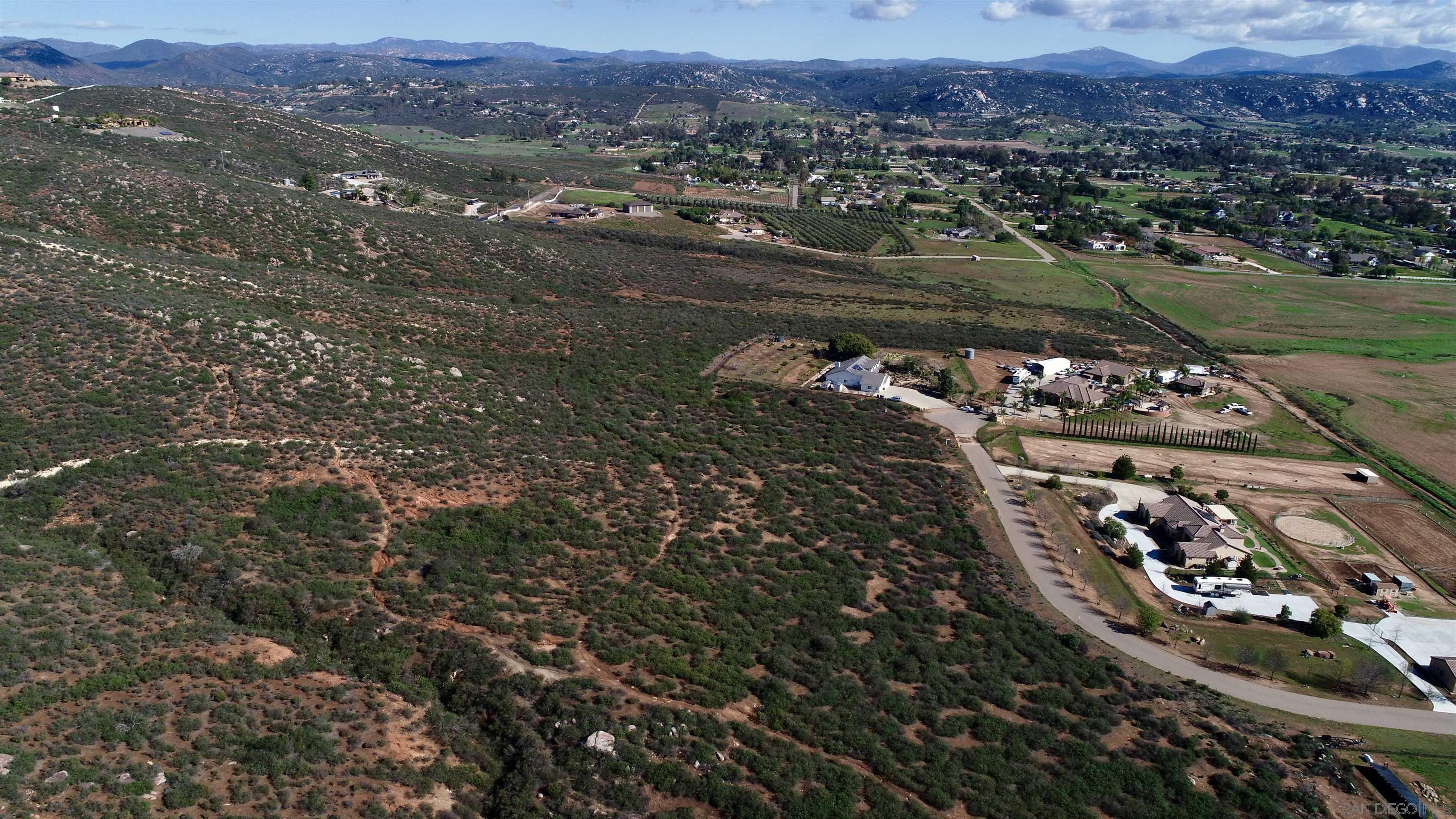 0 Quail Meadow Road Ramona, CA 92065 - Photo 20 of 26 an aerial view of a house with a lake view