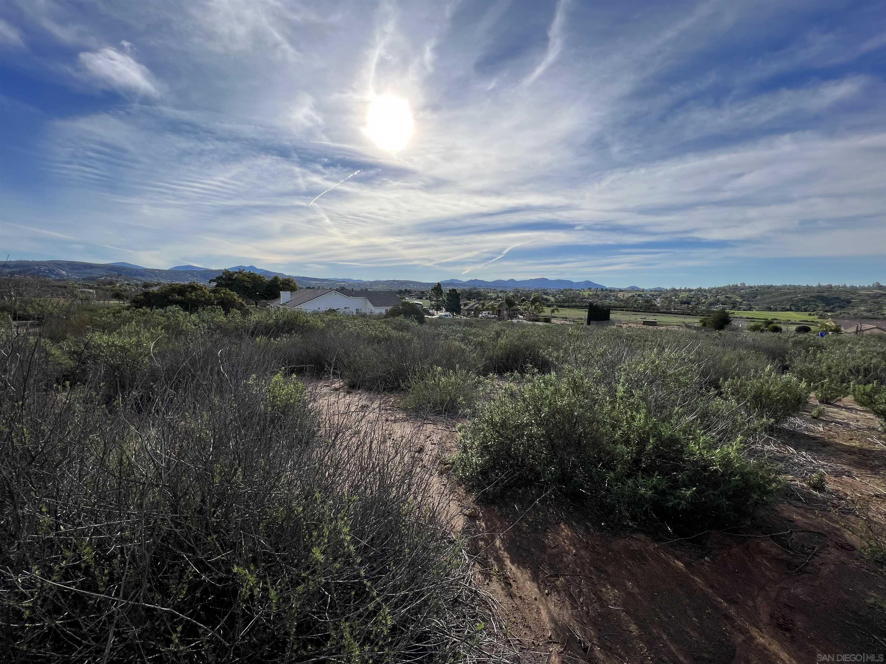0 Quail Meadow Road Ramona, CA 92065 - Photo 7 of 26 a view of a yard with an outdoor space