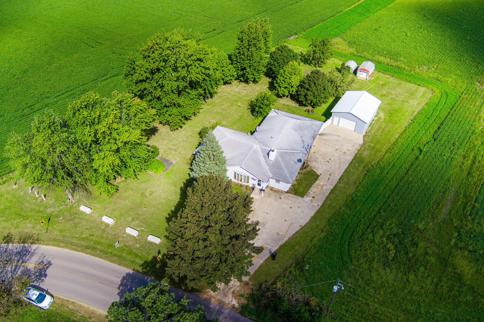 50W762 Ramm Road Maple Park, IL 60151 - Photo 22 of 37 a view of a house with a yard
