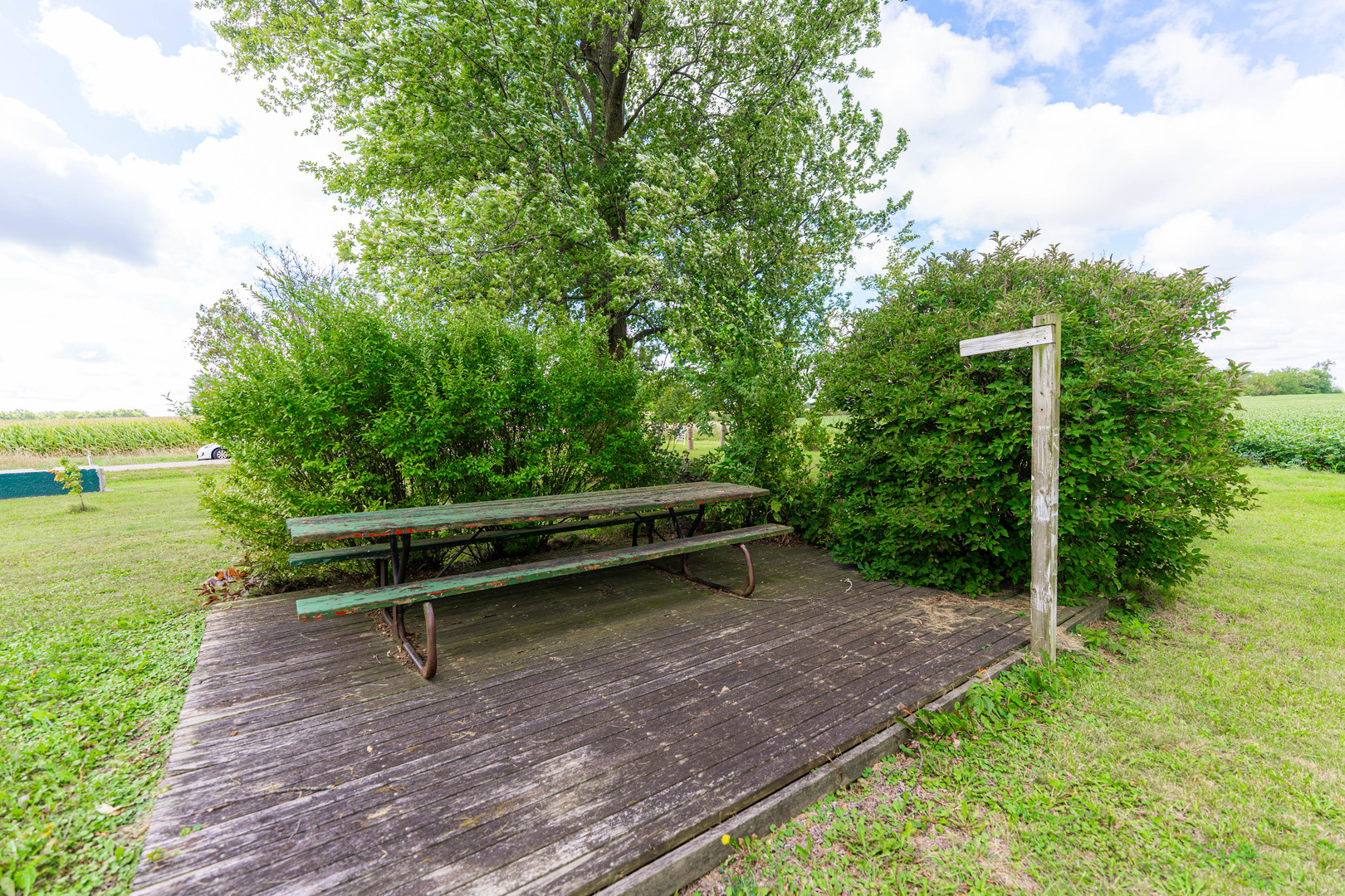 50W762 Ramm Road Maple Park, IL 60151 - Photo 36 of 37 a view of a bench in a garden