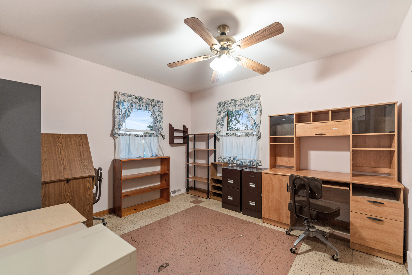 50W762 Ramm Road Maple Park, IL 60151 - Photo 8 of 37 a view of a workspace with furniture and a window