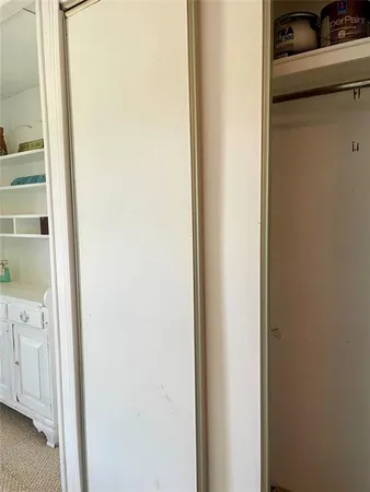 a bathroom with a sink and a shower